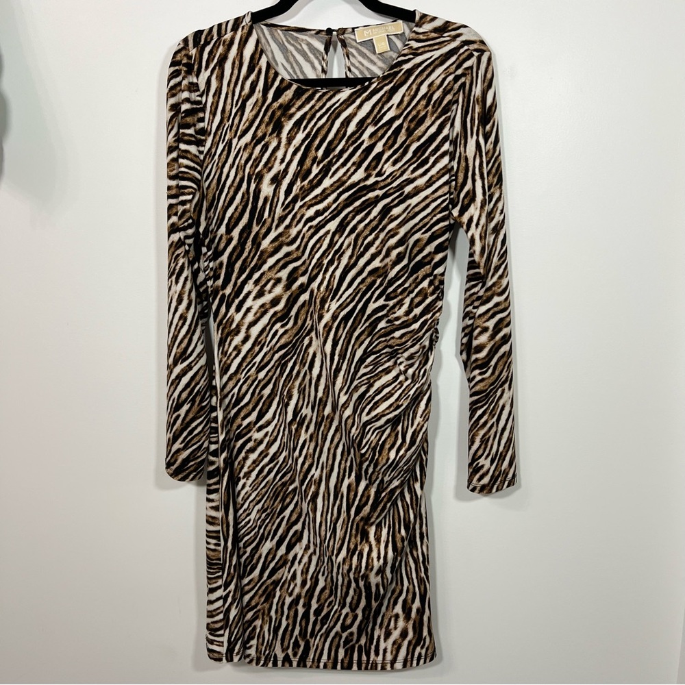 Michael Kors Tiger Print Dress size L
